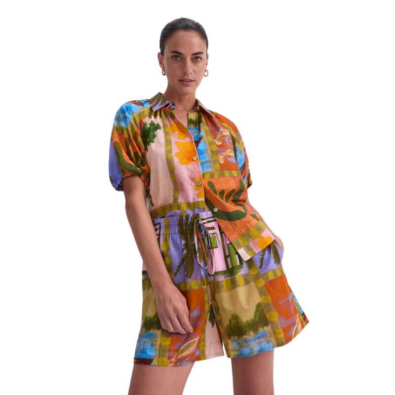 Sportscraft Kai Printed Blouse image number 0